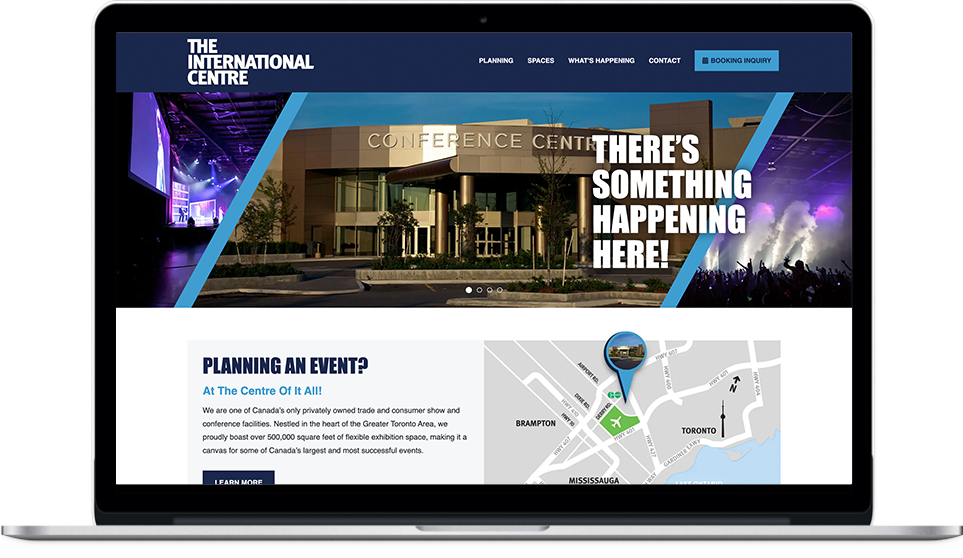 The International Centre Website